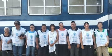 El tren Socio Sanitario estará apostado en Ranchillos hasta el 6 de este mes.