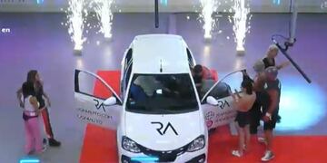 El momento en que prendió el 0 kilómetro.