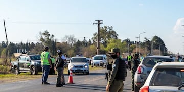 Soldini: se realizaron controles vehiculares en Ruta 14 (Facebook Comuna de Soldini)