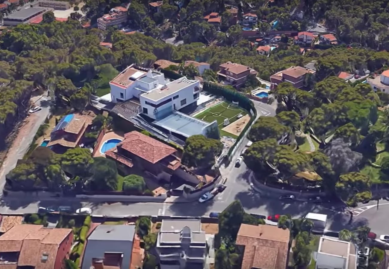 Así es la casa de Messi en Barcelona