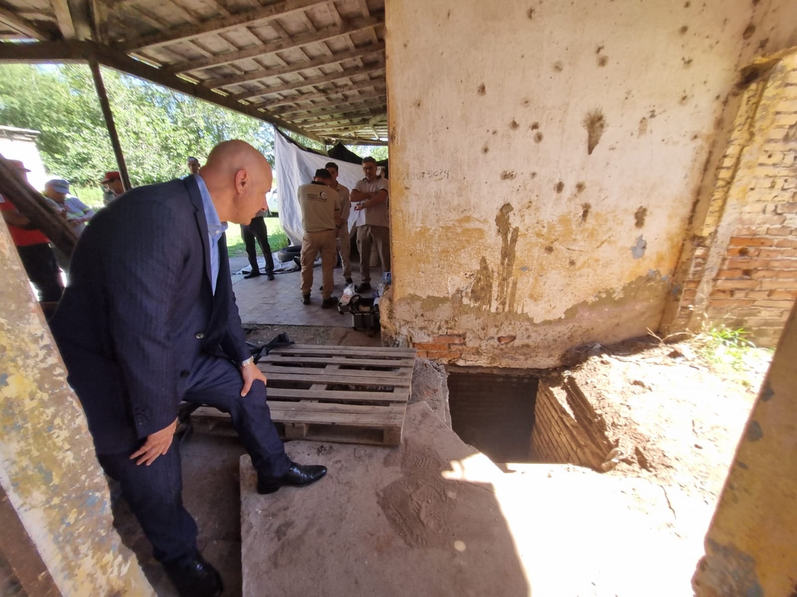 Caso Aguilera. La vieja casa allanada y el sótano de la sospecha (La Voz)