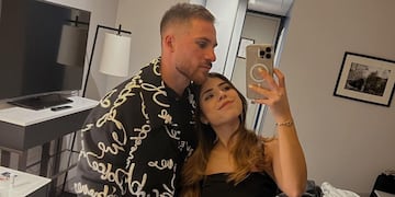 Camila Mayan viajó a Qatar para apoyar a su novio, Alexis Mac Allister.