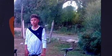 David, el niño de San Francisco del Monte de Oro, San Luis, que necesita la intervención quirúrgica.