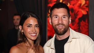 La pareja rosarina protagonizó un evento plagado de celebridades en el estado de Florida.