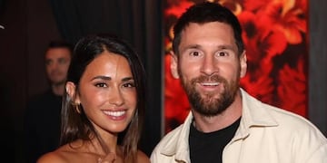 El matrimonio rosarino disfrutó a pleno de la primavera del estadio de Florida.