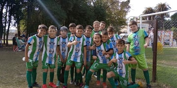 Futbol infantil Canal 12 equipo de Arroyito 2023