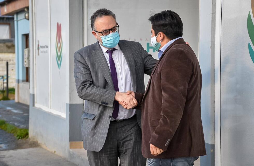 El intendente Harrington recibió al Ministro de Desarrollo Productivo de la Nación, Matías Kulfas