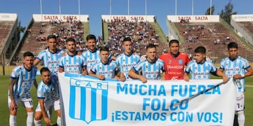 Con su goleada en Salta, Racing se volvió a subir a la punta.