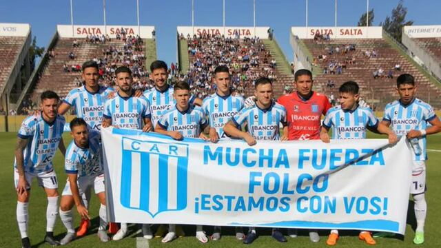 Con su goleada en Salta, Racing se volvió a subir a la punta.