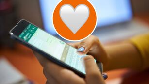 El verdadero significa del emoji de corazón blanco de WhatsApp