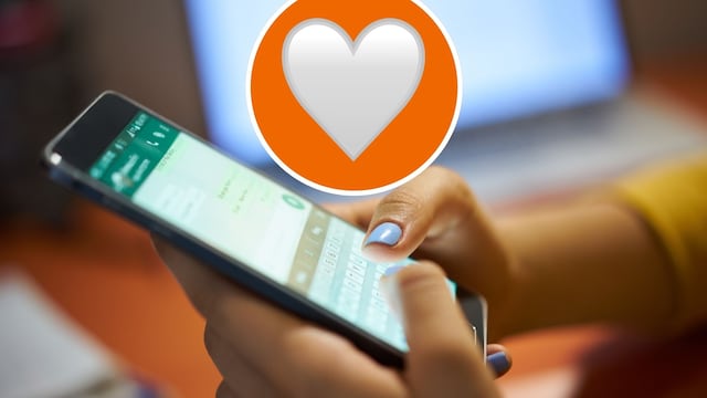 El verdadero significa del emoji de corazón blanco de WhatsApp
