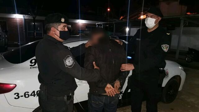El hombre fue atrapado cuando intentaba huir a Paraguay.