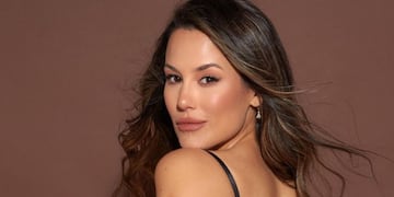 Tendencia retro: Luli Fernández apostó a un clásico que siempre vuelve.