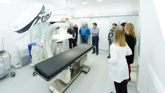 Se puso en marcha el nuevo Servicio de Hemodinamia del Hospital Regional Río Grande