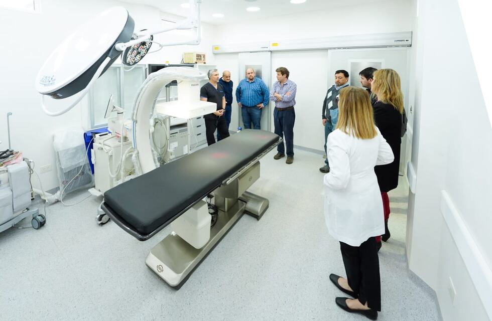 Se puso en marcha el nuevo Servicio de Hemodinamia del Hospital Regional Río Grande