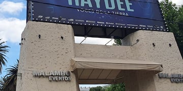 Haydée, voces de la tierra en Complejo Malambo de Carlos Paz.