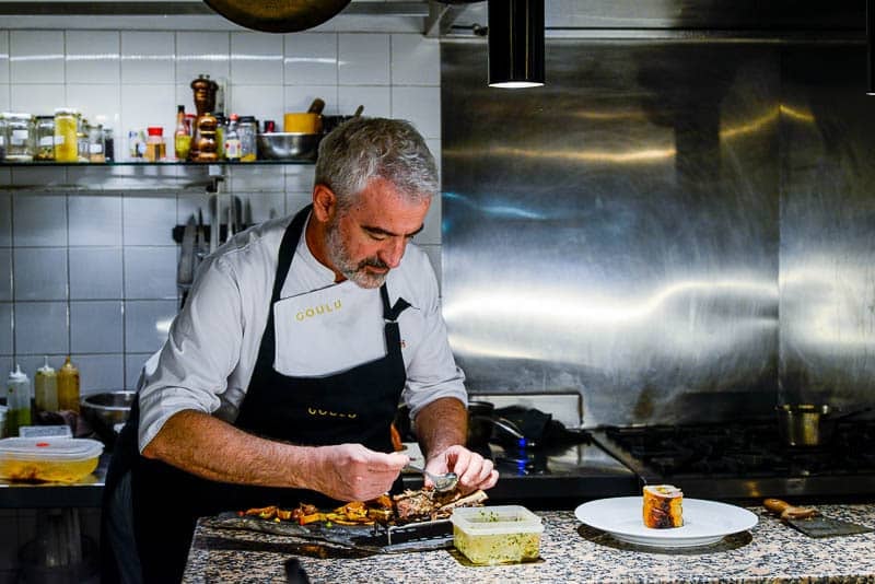 El chef Gabriel Reusa de Goulu (Gentileza).