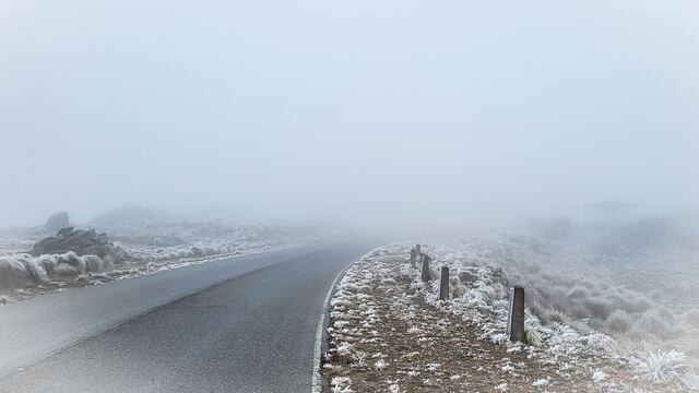 Nieve en San Luis (Villa de Merlo).
