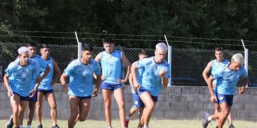 El plantel de Racing de inició su segunda semana de entrenamientos (@ClubARacing).