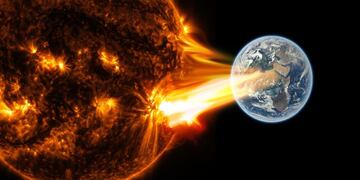 Tormenta Solar. Foto: Ilustrativa.