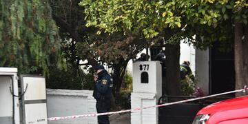 La casa donde se produjo el incendio. (La Voz/Pedro Castillo)