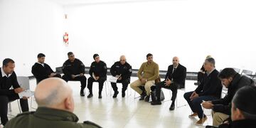 El Secretario de Seguridad provincial estuvo junto al Comando Unificado