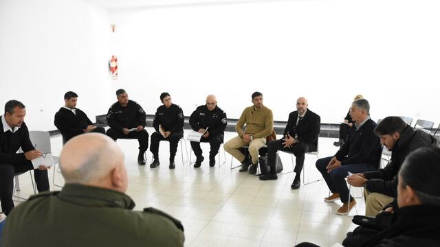 El Secretario de Seguridad provincial estuvo junto al Comando Unificado