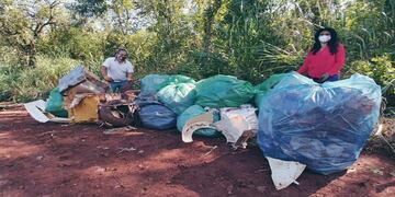 Se llevó adelante la erradicación de microbasurales