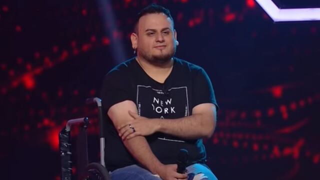 Pablo Santillán emocionó al jurado de "La Voz"
