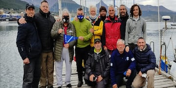 El Velero “Galileo” volvió a Ushuaia con la misión cumplida