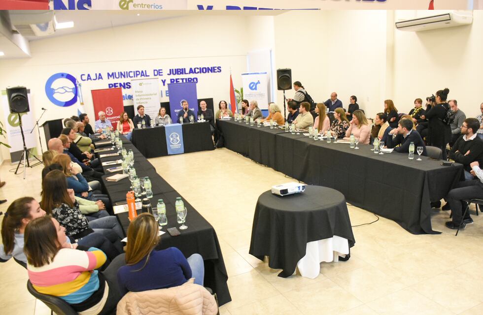 Se realizó en Gualeguaychú la reunión de la Mesa Interministerial de Primera Infancia