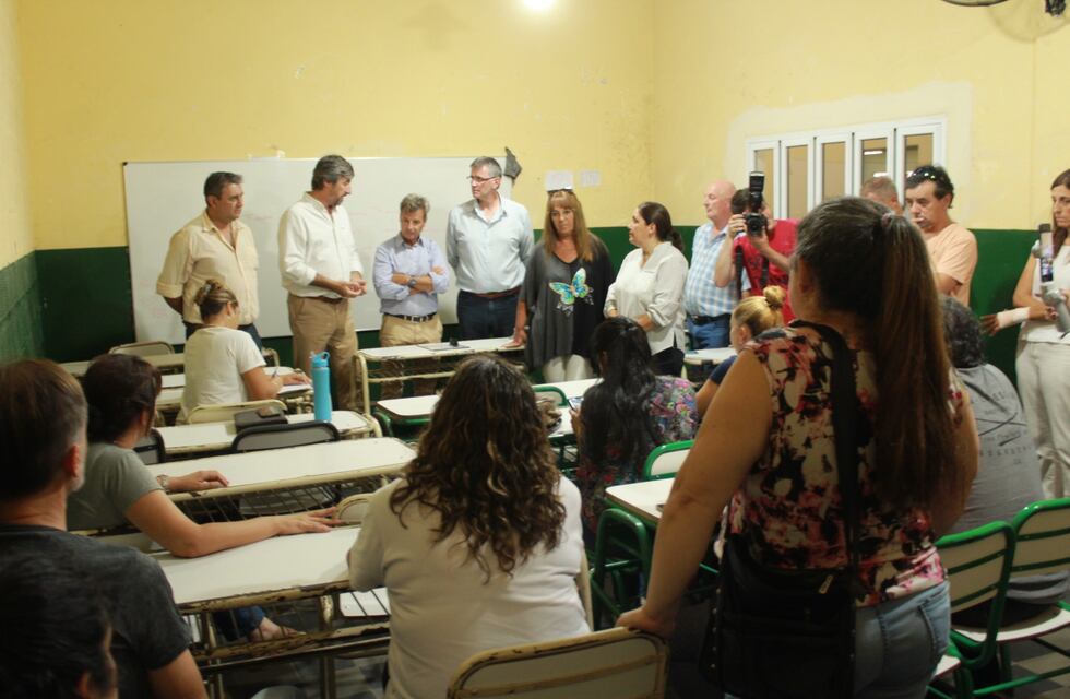 “Cumplimos nuevamente con el compromiso asumido”, dijo Giano