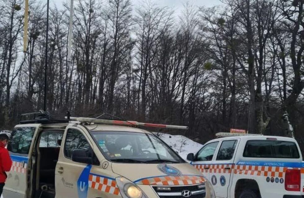 La Comisión de Auxilio de Ushuaia asistió a una persona accidentada en Laguna Esmeralda