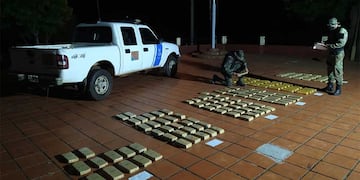 Prefectura Naval Argentina secuestró marihuana en Eldorado.