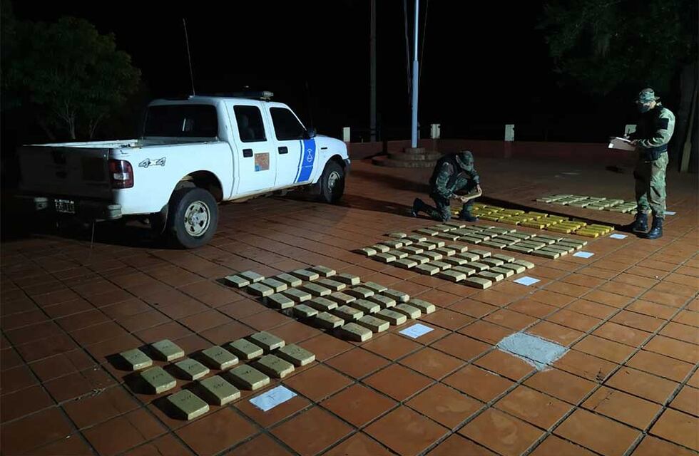 Prefectura Naval Argentina secuestró marihuana en Eldorado