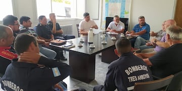 Reunión por Seguridad durante "Las 24 Horas de la Corvina Negra"