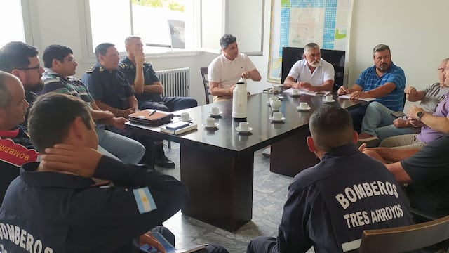 Reunión por Seguridad durante "Las 24 Horas de la Corvina Negra"