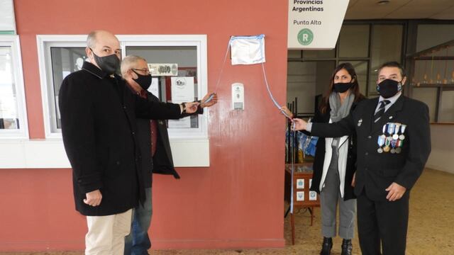 La directora provincial de Transporte, María del Rosario Flores, visitó Punta Alta