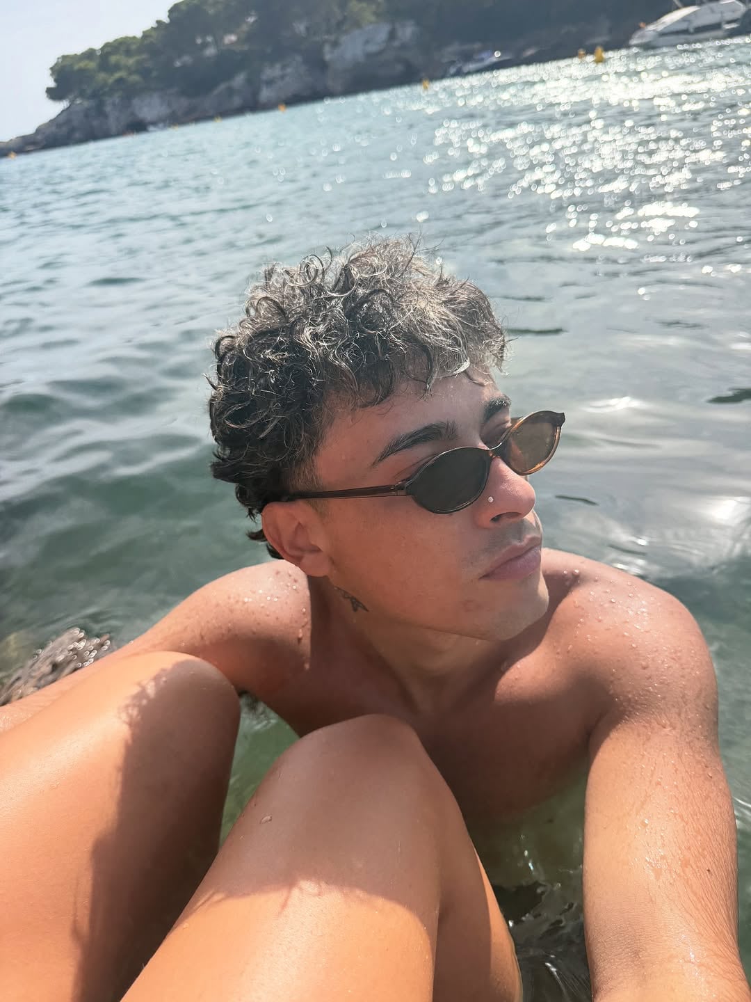 Las vacaciones paradisíacas de Trueno y Teresa Prettel (Instagram)
