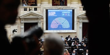 En la Cámara de Diputados se renuevan 127 bancas (Foto: Federico López Claro)