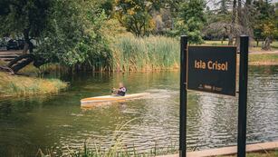 Nuevamente se podrá andar en kayak en el lago del Parque Sarmiento.