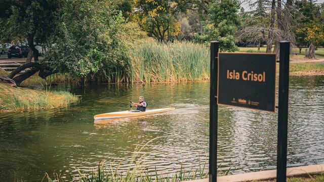 Nuevamente se podrá andar en kayak en el lago del Parque Sarmiento.