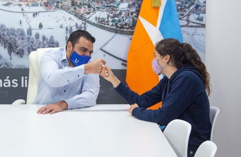 El intendente Vuoto felicitó a Renata Godoy