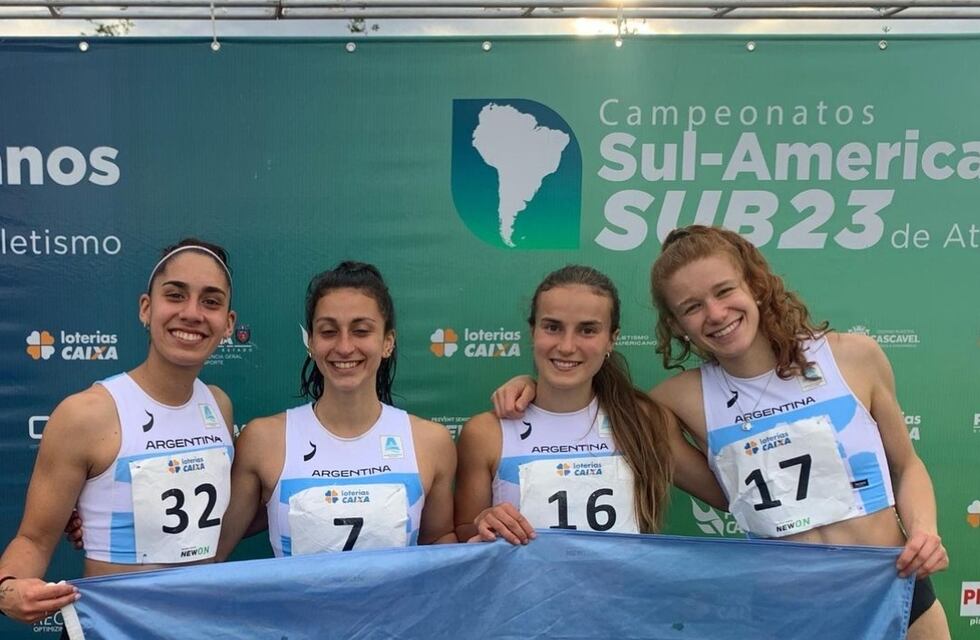 Los puntanos la rompieron en el Sudamericano de atletismo de Brasil