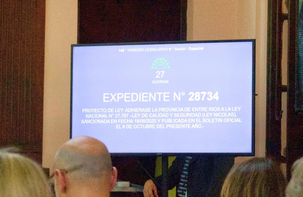 Entre Ríos aprobó la adhesión a la Ley Nacional de Calidad y Seguridad Sanitaria