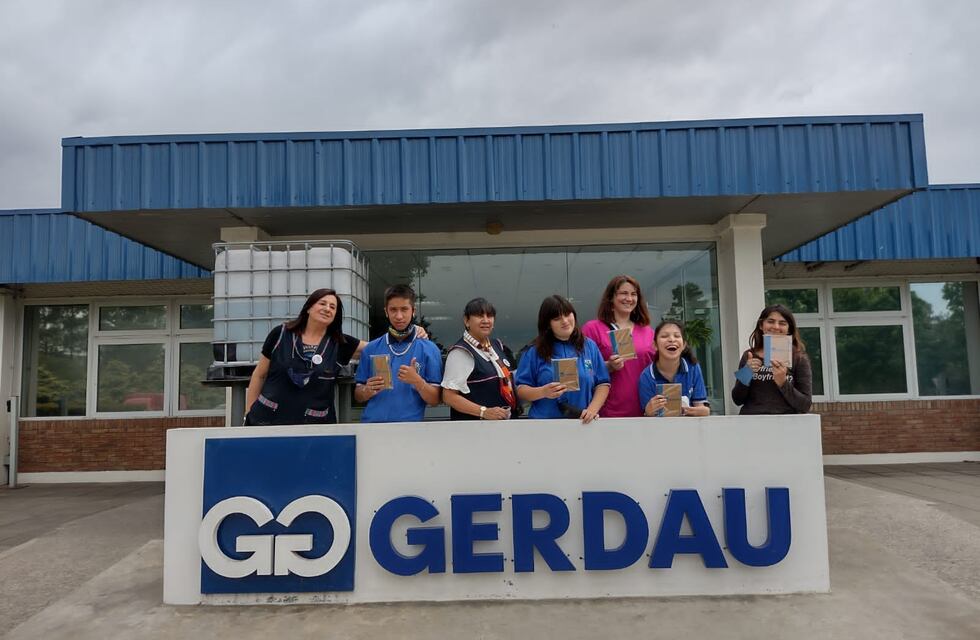 Gerdau recibió la visita de la Escuela Especial 2072 de Pérez