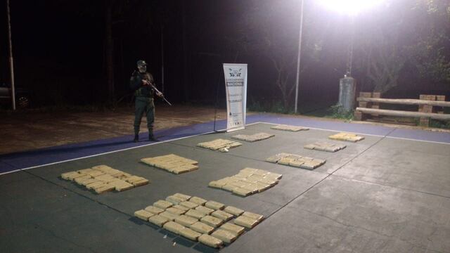 Incautan marihuana en Colonia Delicia.