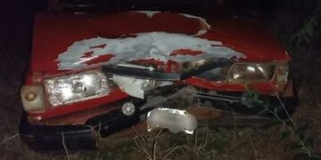 Aberrante accidente en Mojón Grande: chocó, mató, huyó de la escena y ocultó el vehículo.