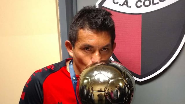 "Pulga" Rodríguez regresó a Colón, donde fue campeón del fútbol argentino. (La Voz  / Archivo)