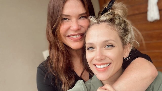 Nazarena compartió una foto en pijama junto a su hija en su cuenta de Instagram